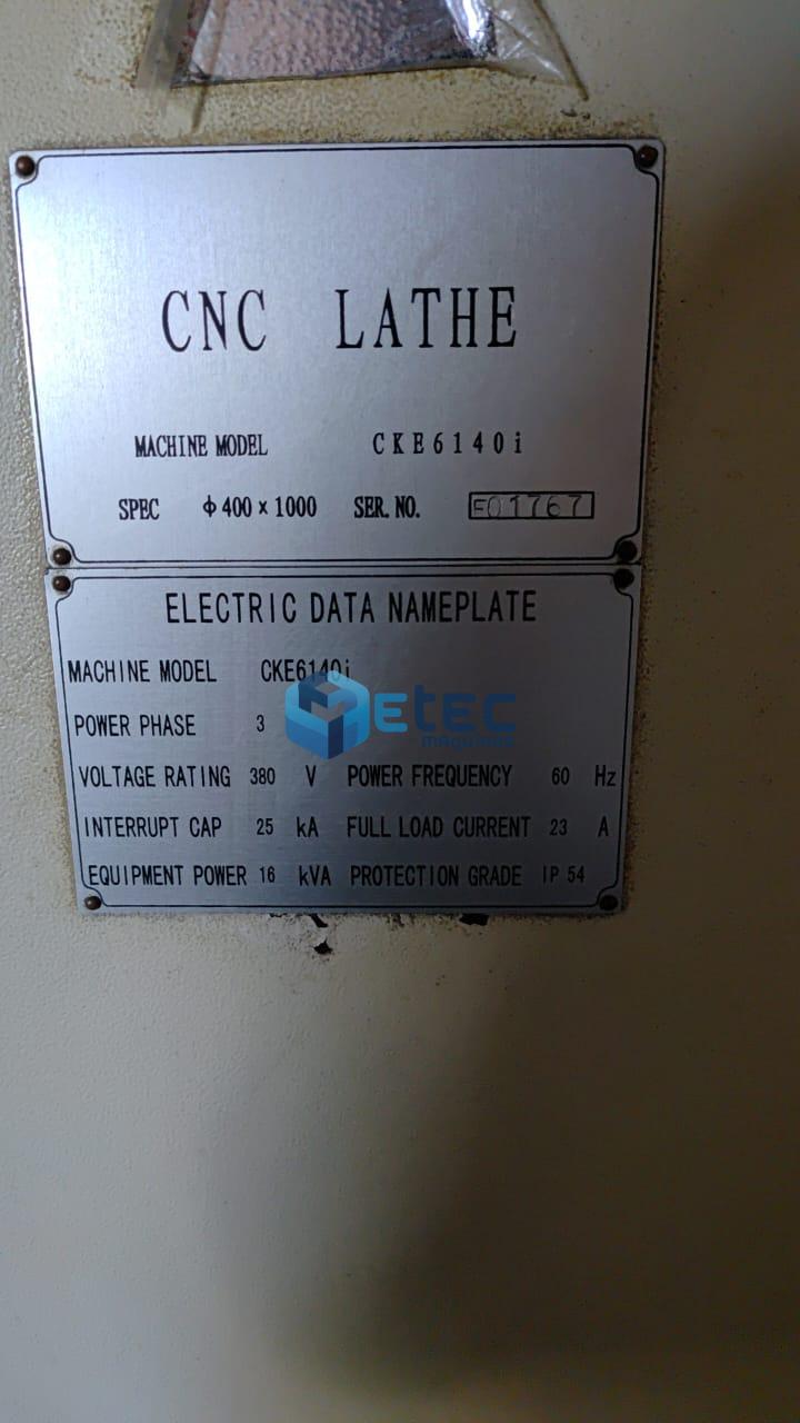 Torno CNC TIMEMASTER 400x1.000mm