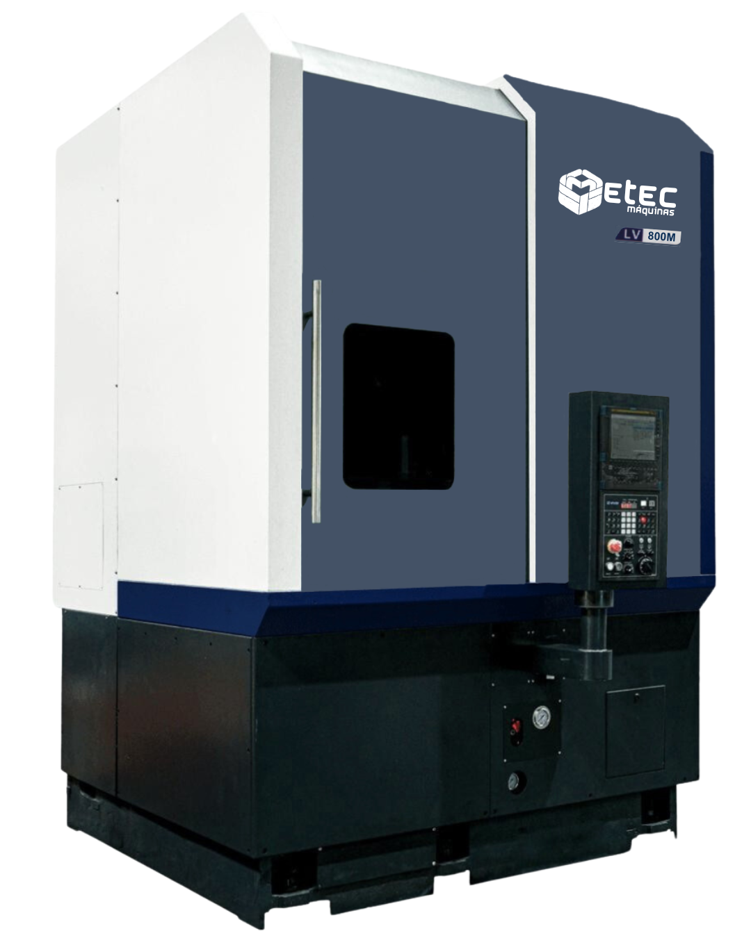 Torno CNC Vertical ETEC LV-800M + Ferramentas Acionadas