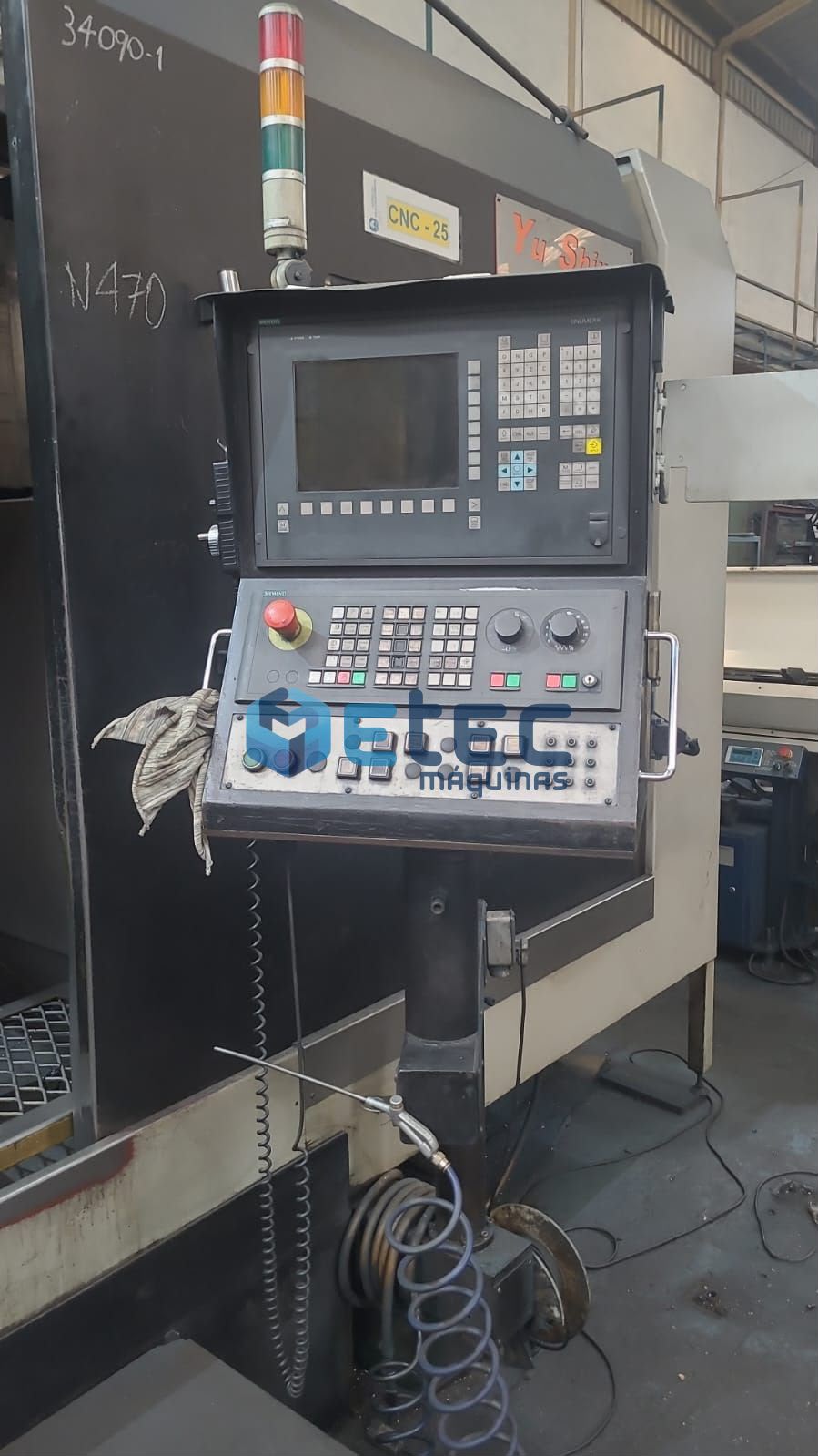 Torno CNC Vertical Yushine VL-1600 ATC+C