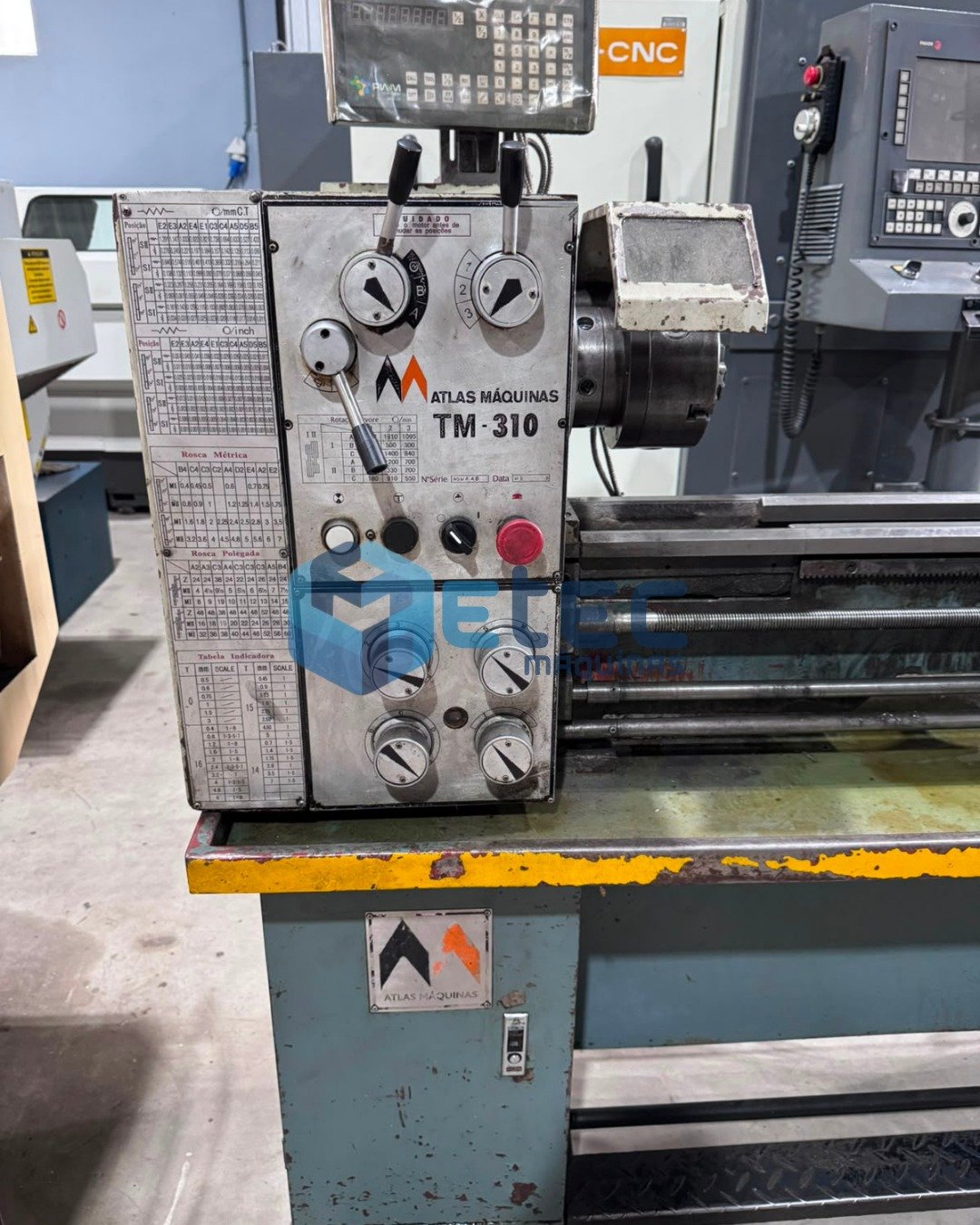Torno Convencional Atlas TM-310
