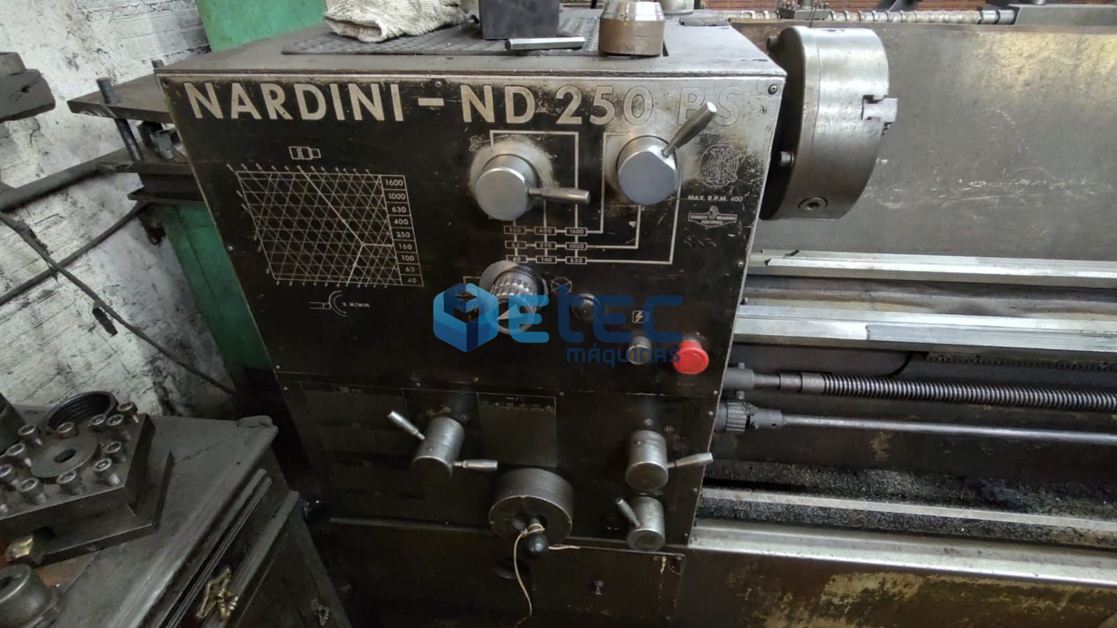 Torno Convencional Nardini Modelo ND 250