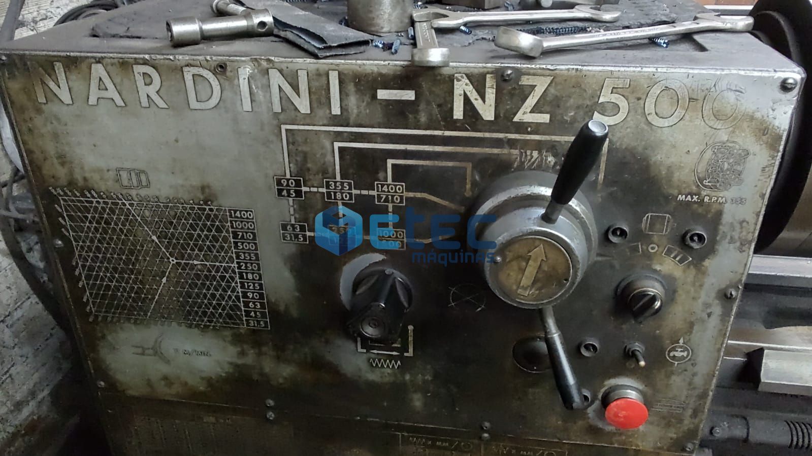 Torno convencional Nardini Modelo NZ 500