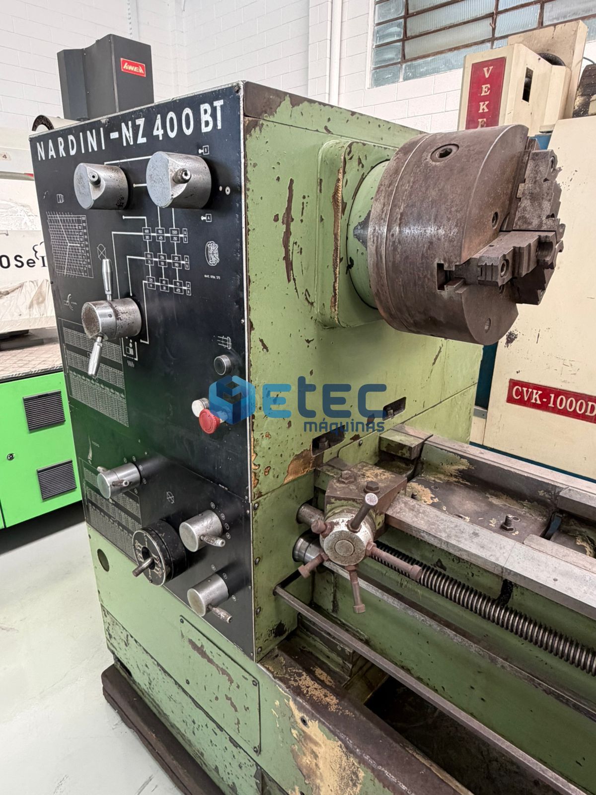 Torno Convencional Nardini NZ400 BT