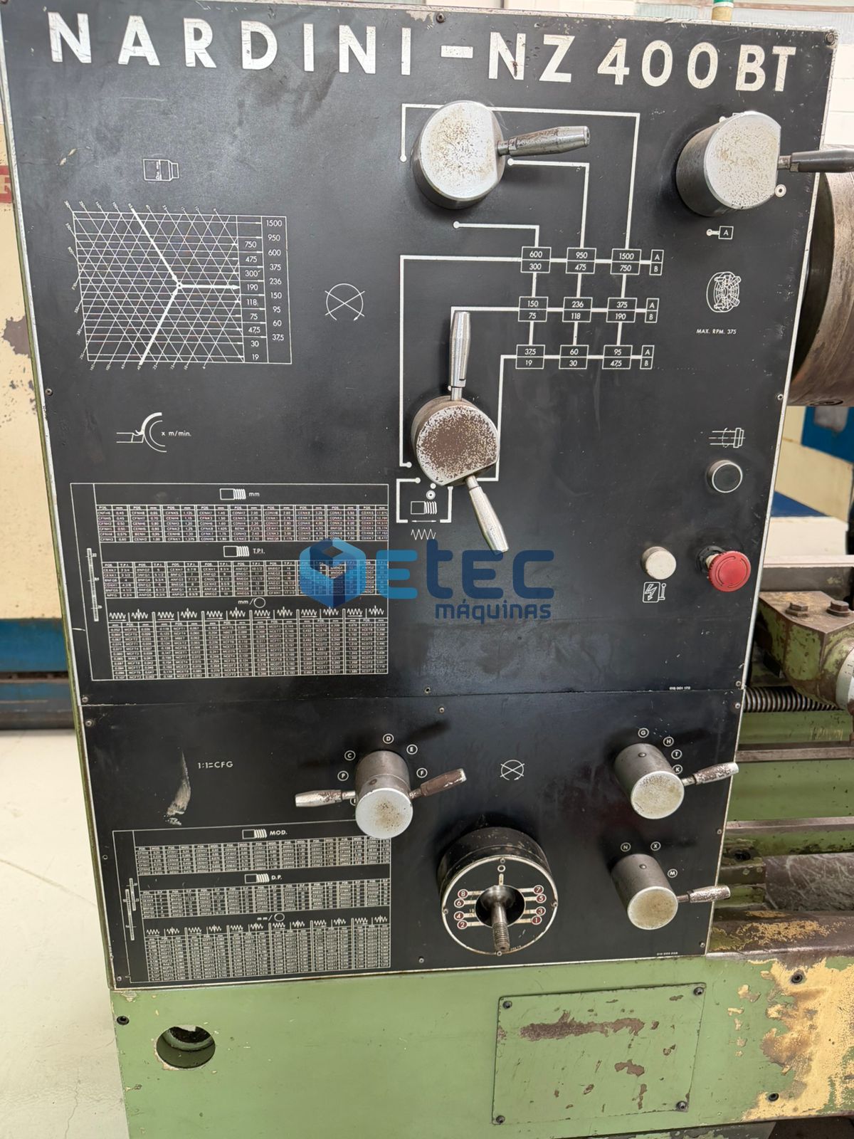 Torno Convencional Nardini NZ400 BT