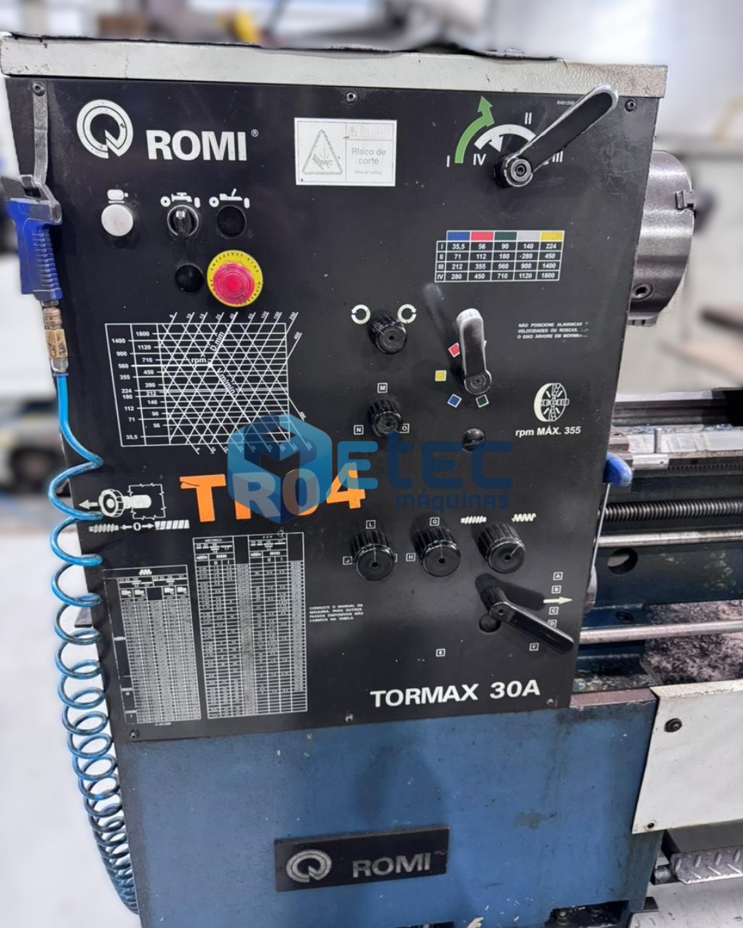 Torno Convencional Romi Tormax 30A