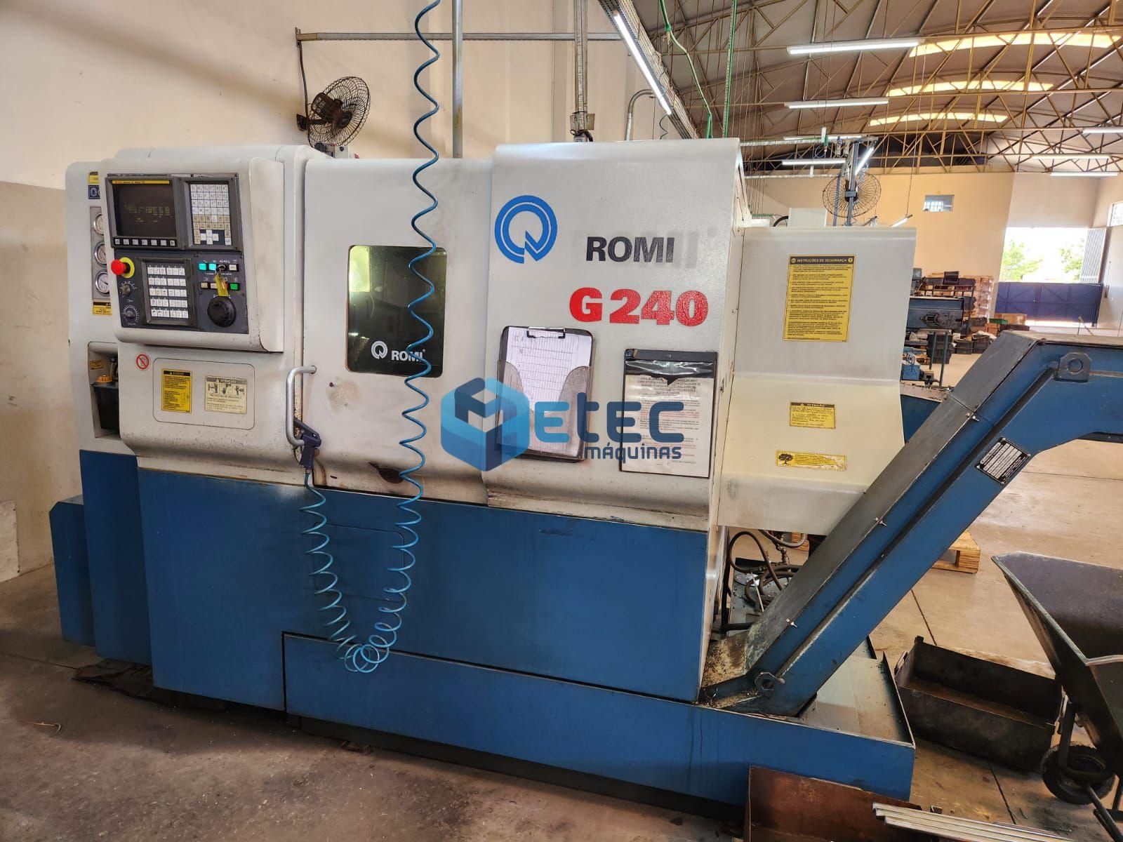 TORNO CNC ROMI G240