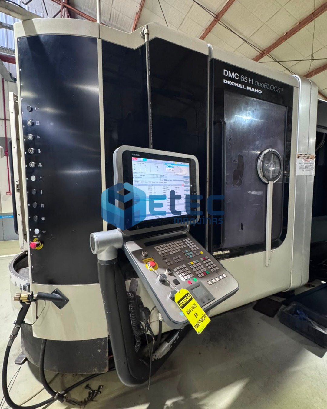 Centro de Usinagem 5 Eixos Horizontal Duplo Pallet DMG DMC 65 H