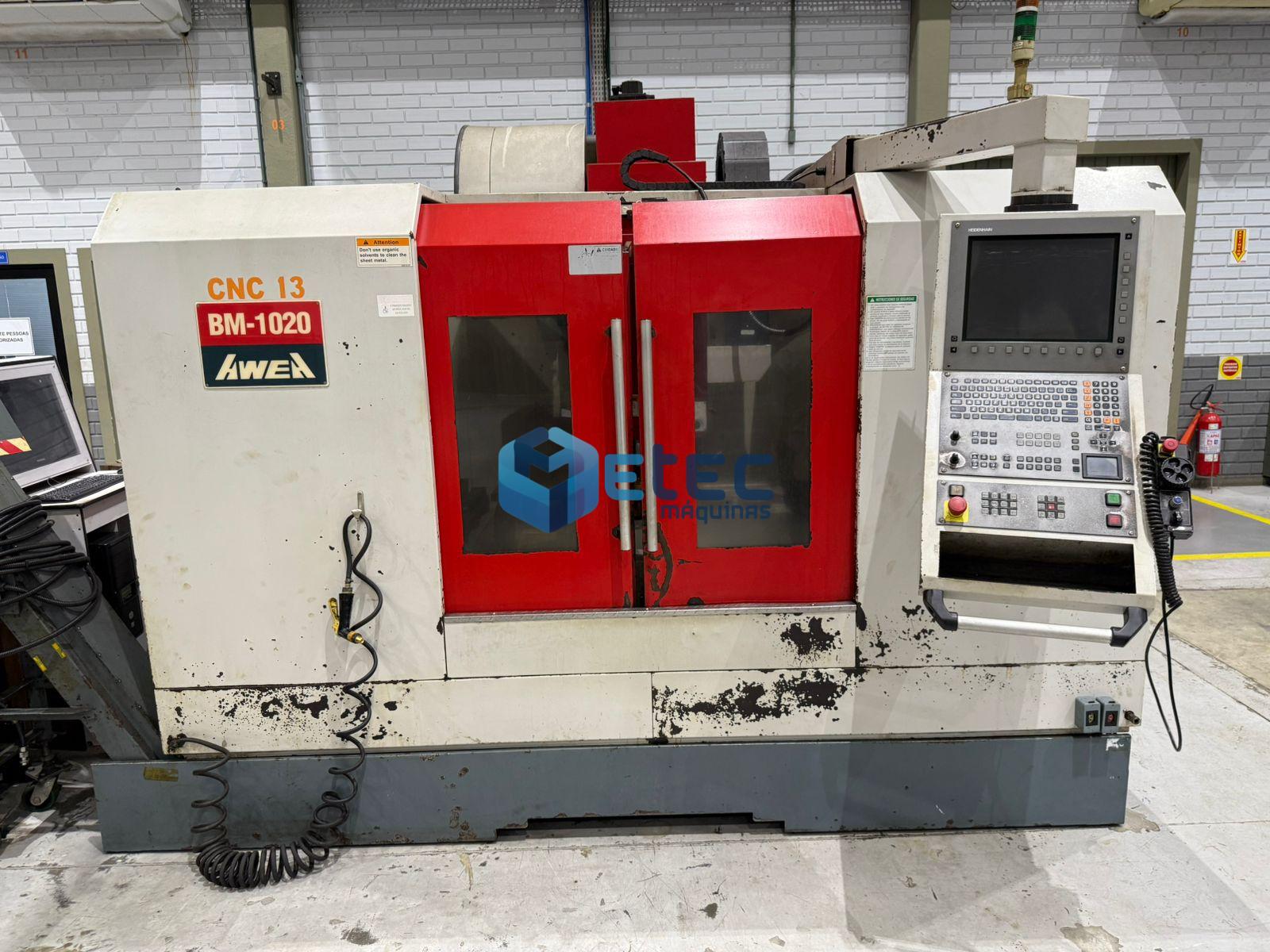 Centro de Usinagem Awea BM-1020