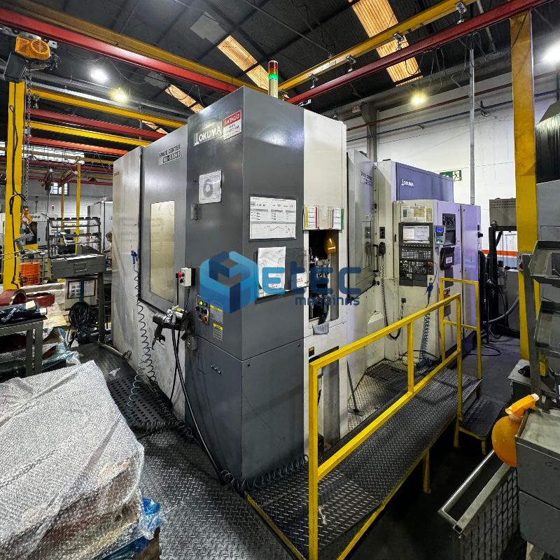 Centro de Usinagem Horizontal Duplo Pallet Okuma MA 500HB