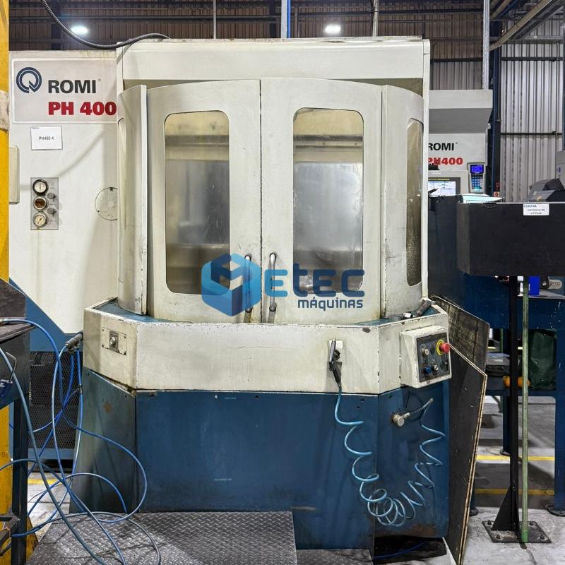 Centro de Usinagem Horizontal Duplo Pallet ROMI PH400