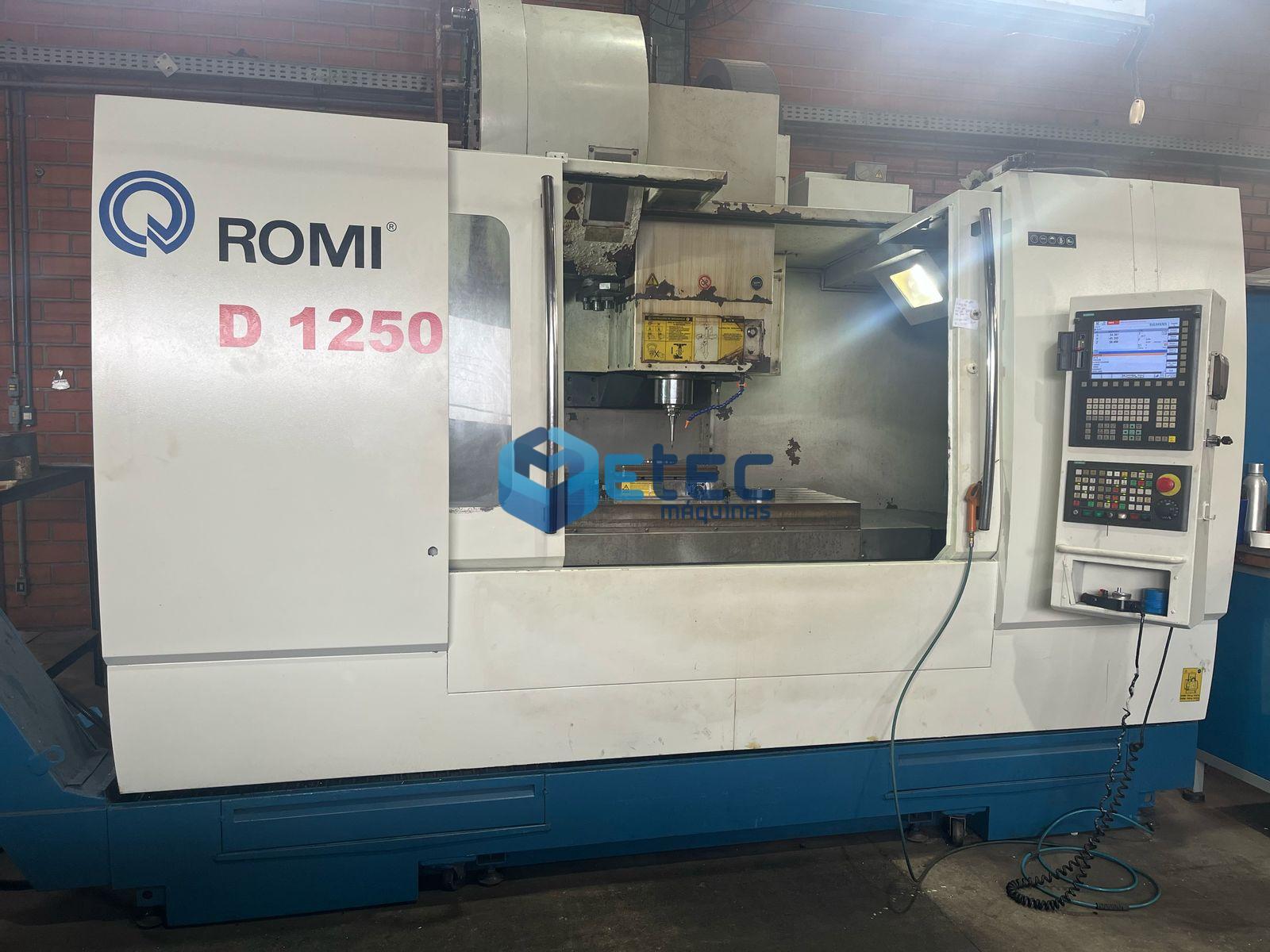 CENTRO DE USINAGEM ROMI D1250