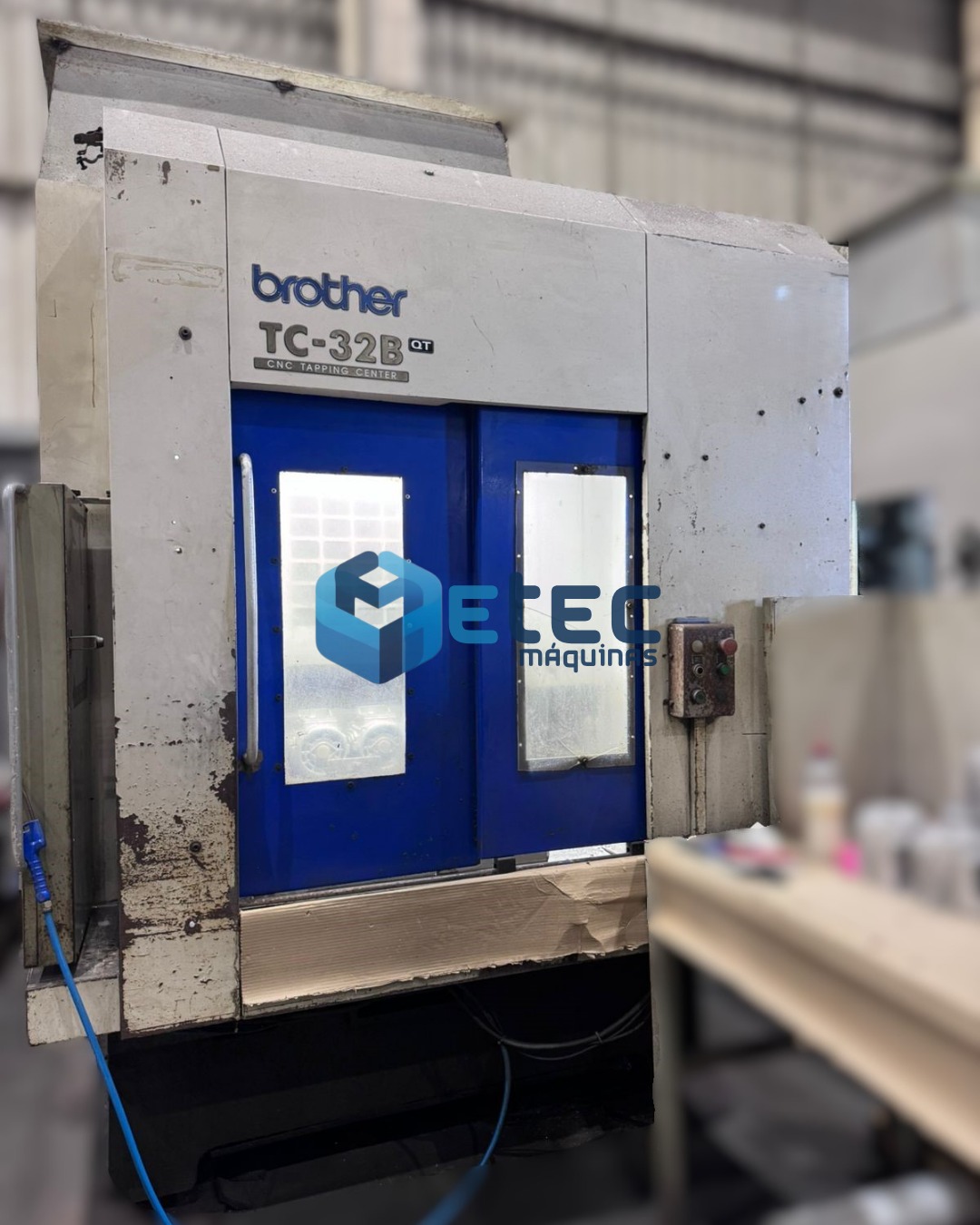 Centro de Usinagem Vertical Duplo Pallet Brother TC-32BN QT