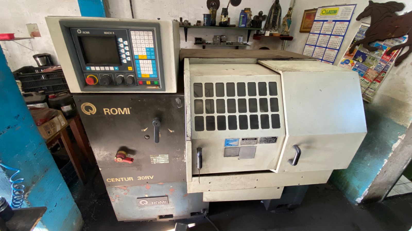 CNC Romi Centur 30RV Mach 8