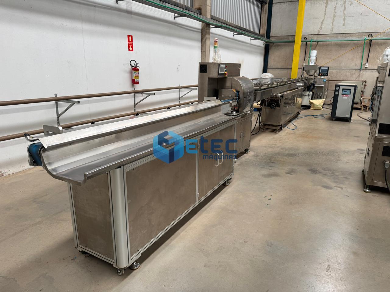 Extrusora de Tubos e Perfis San Extruder 55x28D