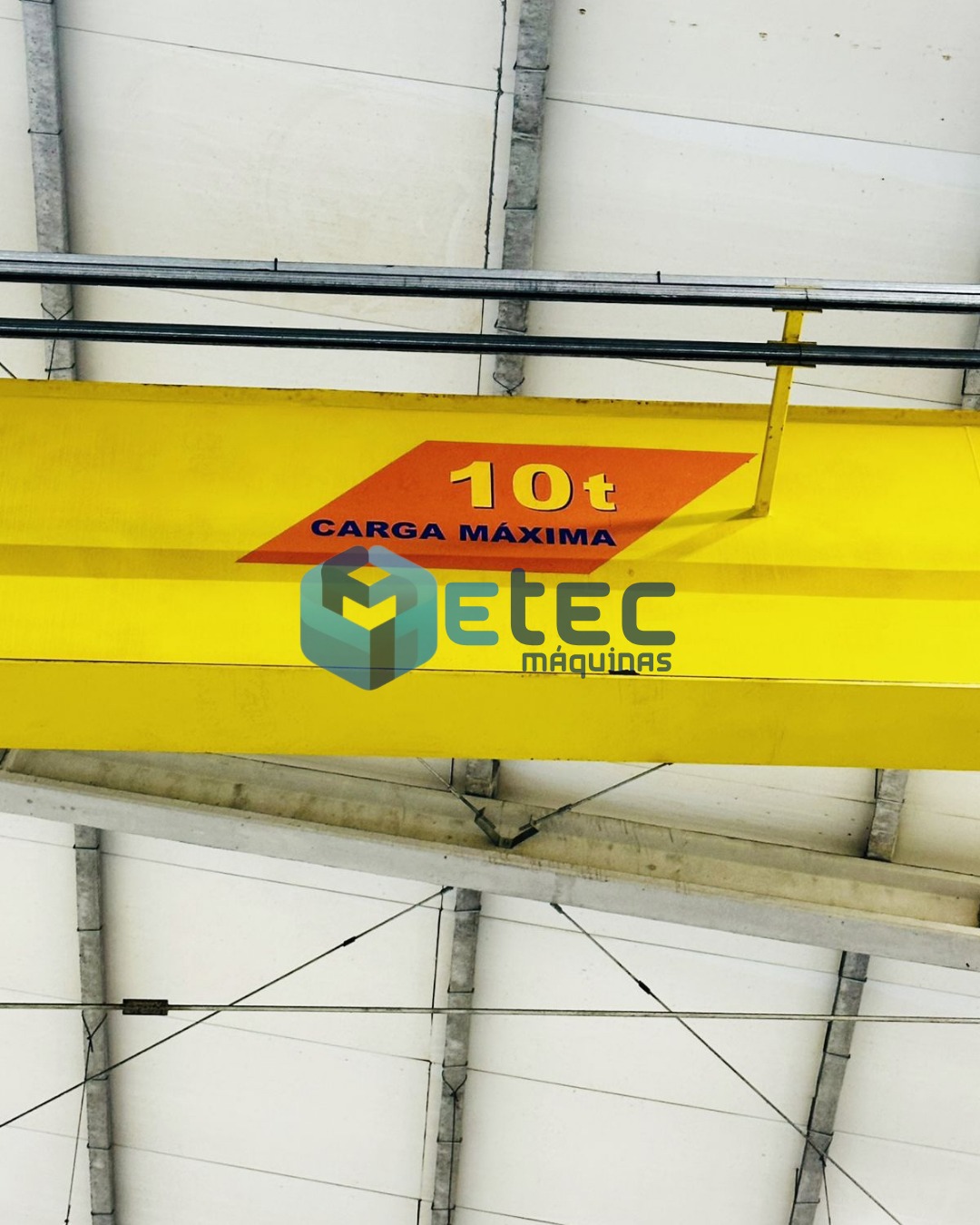 Ponte Rolante Monoviga CSM 10Tx20mt de Vão