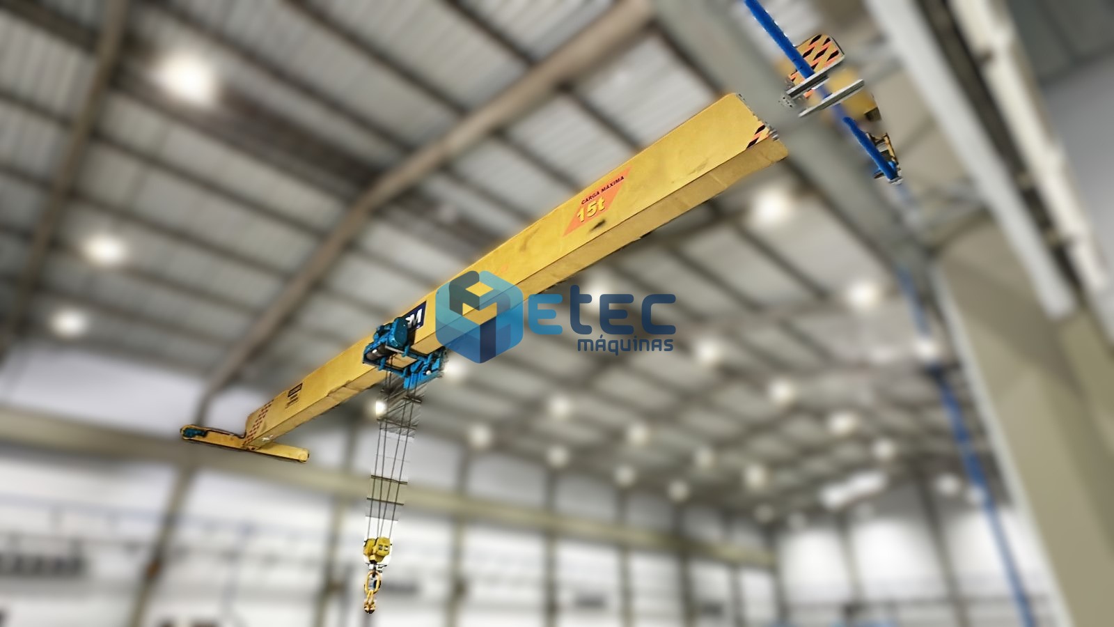 Ponte Rolante Monoviga CSM 15Tx20mt de Vão