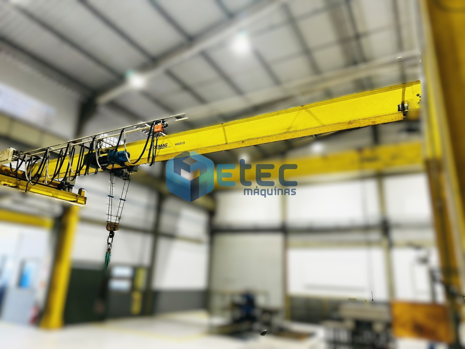 Ponte Rolante Monoviga Demag 5Tx10mts de Vão