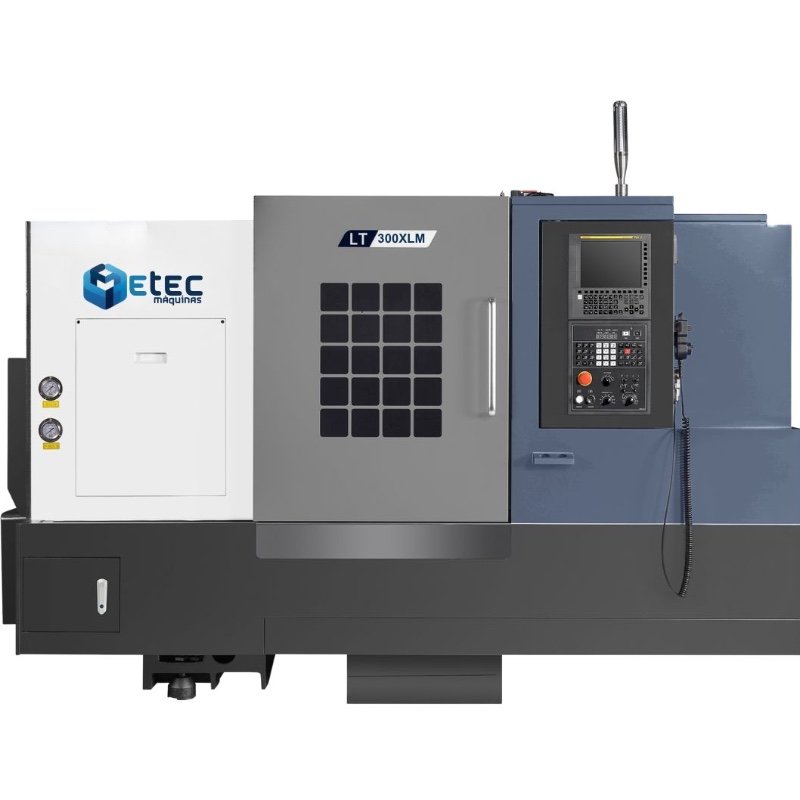 Torno CNC ETEC LT-300XLM - Ferramentas Acionadas