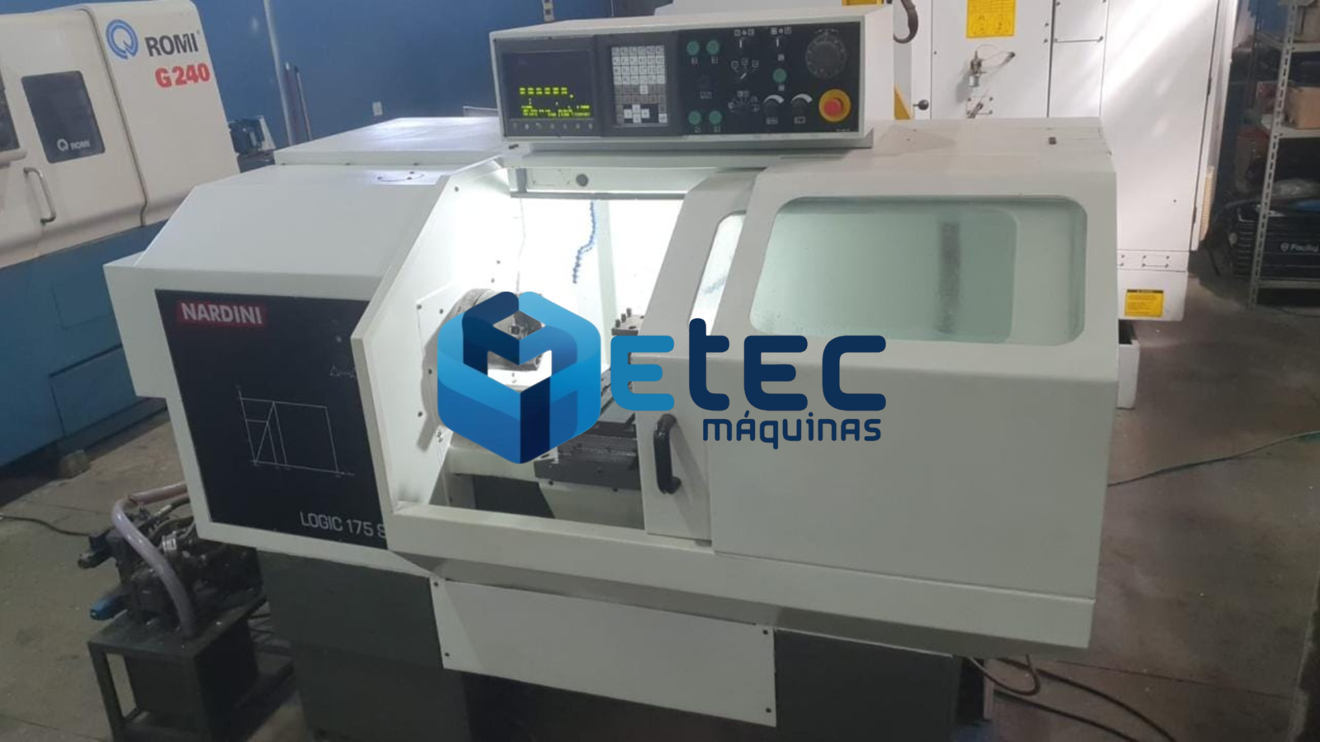 Torno CNC Nardini Logic 175S Gang Tools