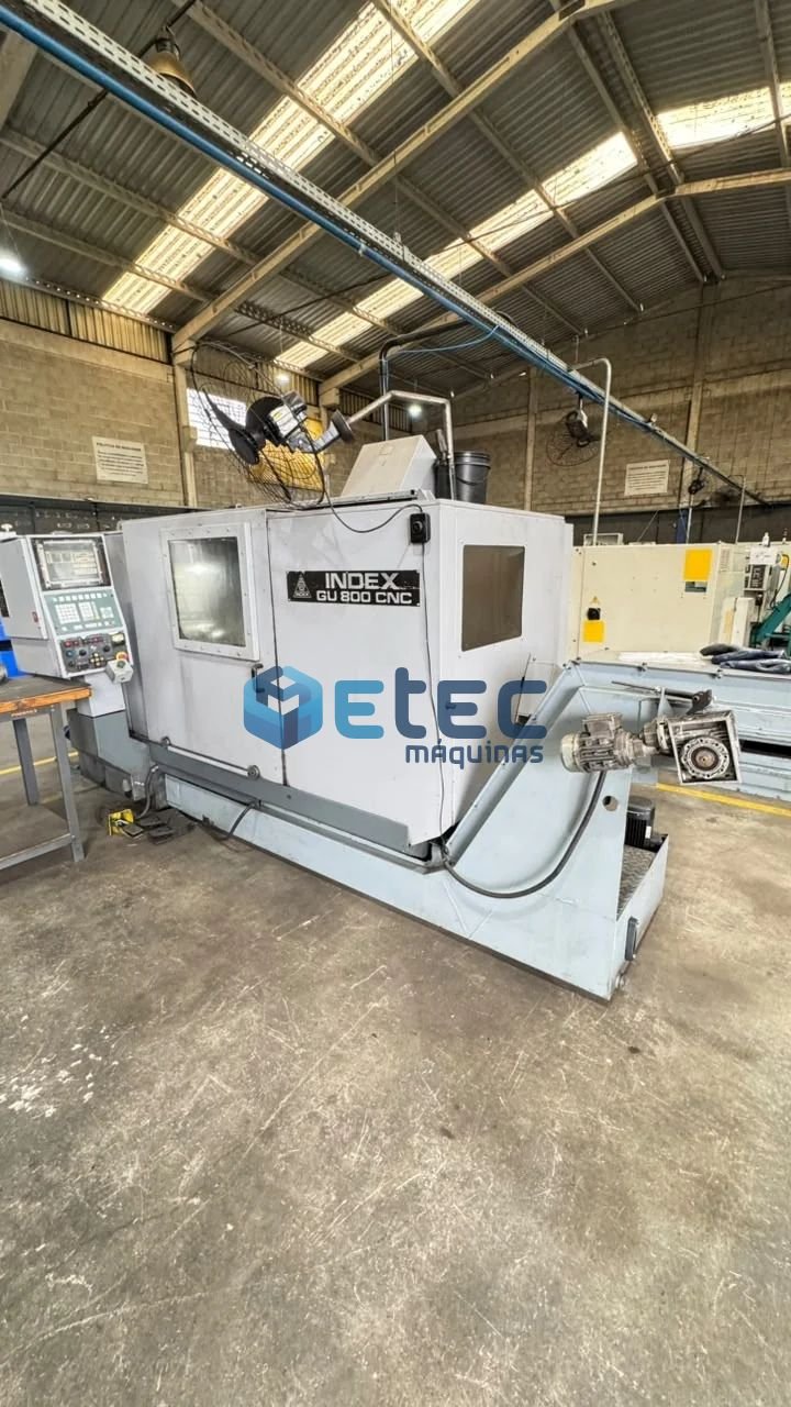 Torno Cnc ÍNDEX GU 800