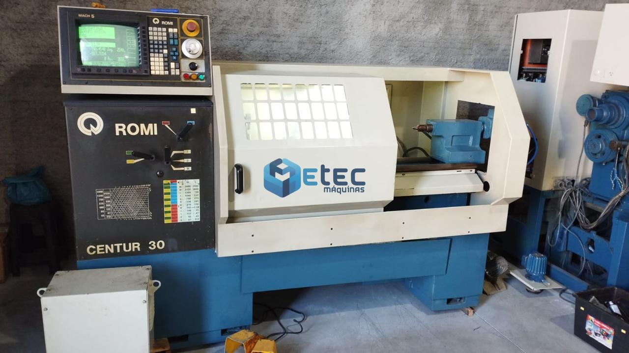 Torno CNC ROMI Centur 30R Mach 5