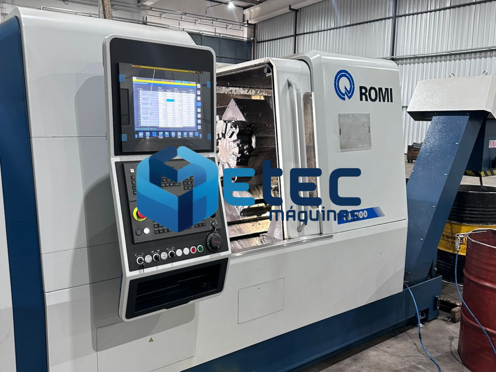 Torno CNC ROMI GL300T