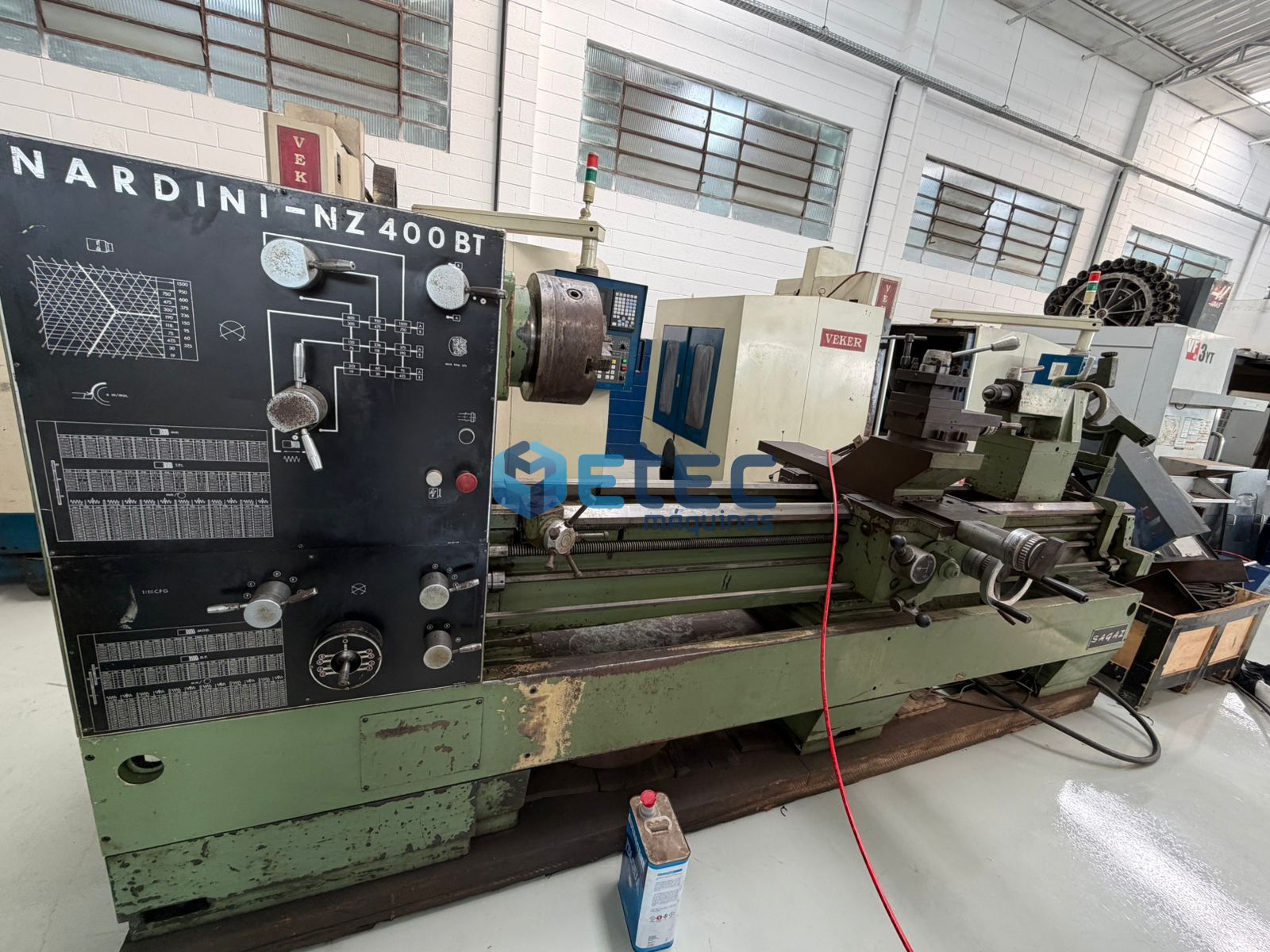 Torno Convencional Nardini NZ400 BT